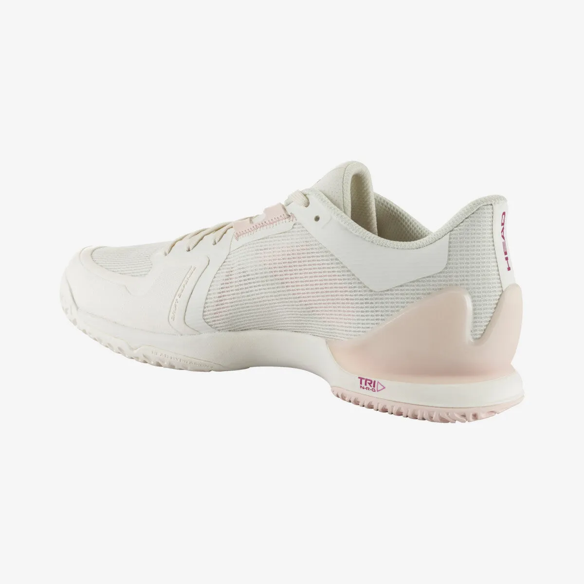 Head Sprint Pro 3.5 Chalk White & Purple Women's Tennis Shoes