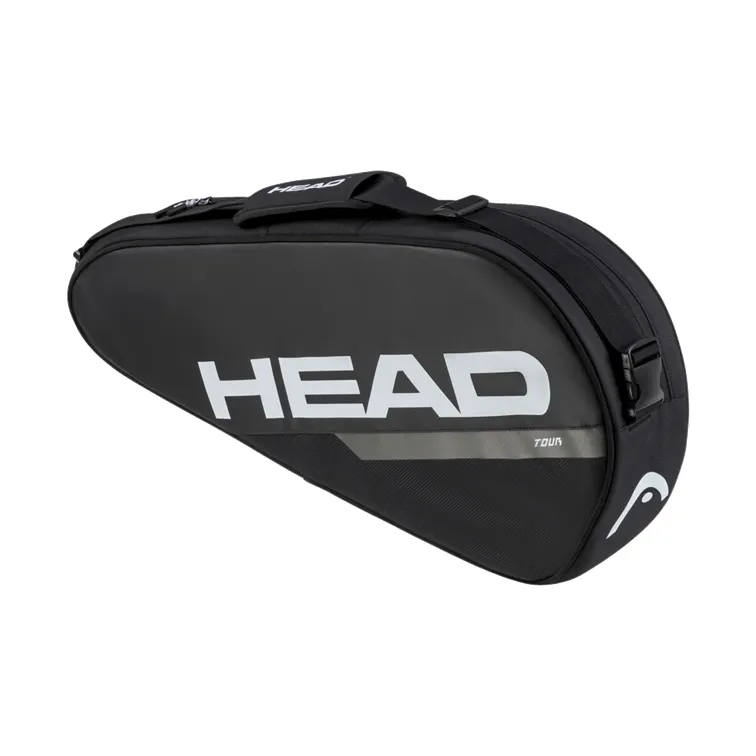 Head Tour Black & White Racquet Bag S