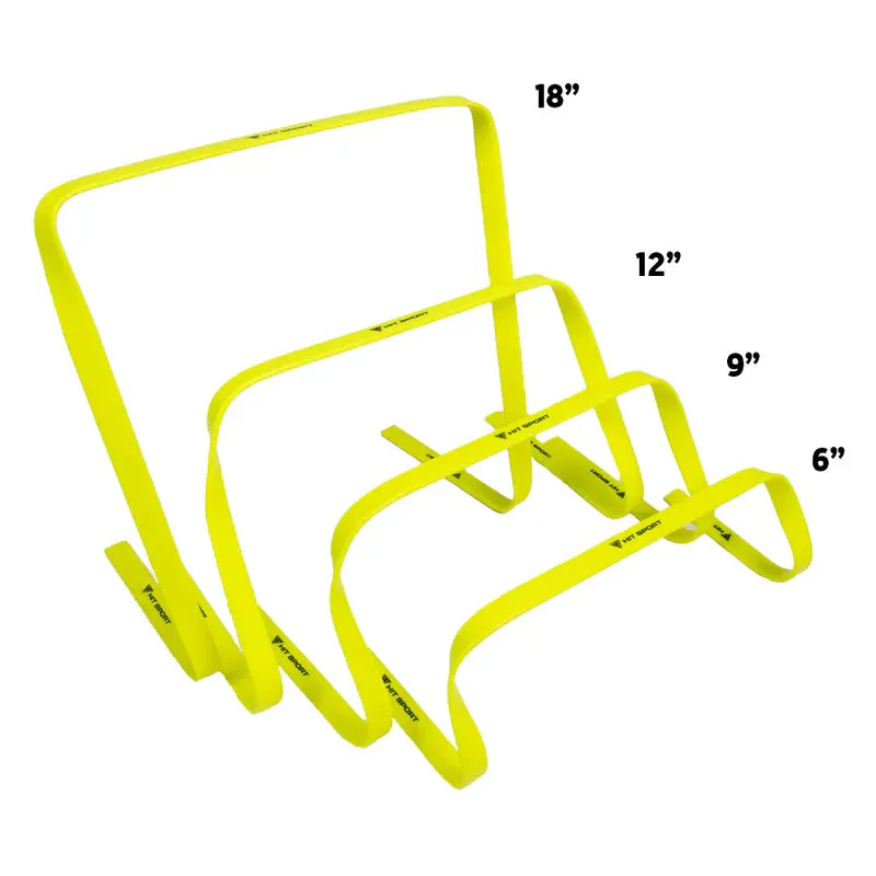 Hit Sport Agility Hurdles (12 Inch / 30cm) | Yellow