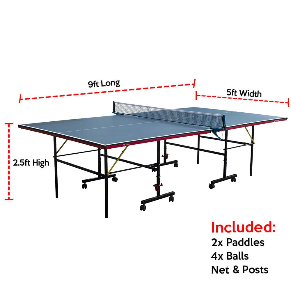 Hit Sport Folding Table Tennis Table | 9ft