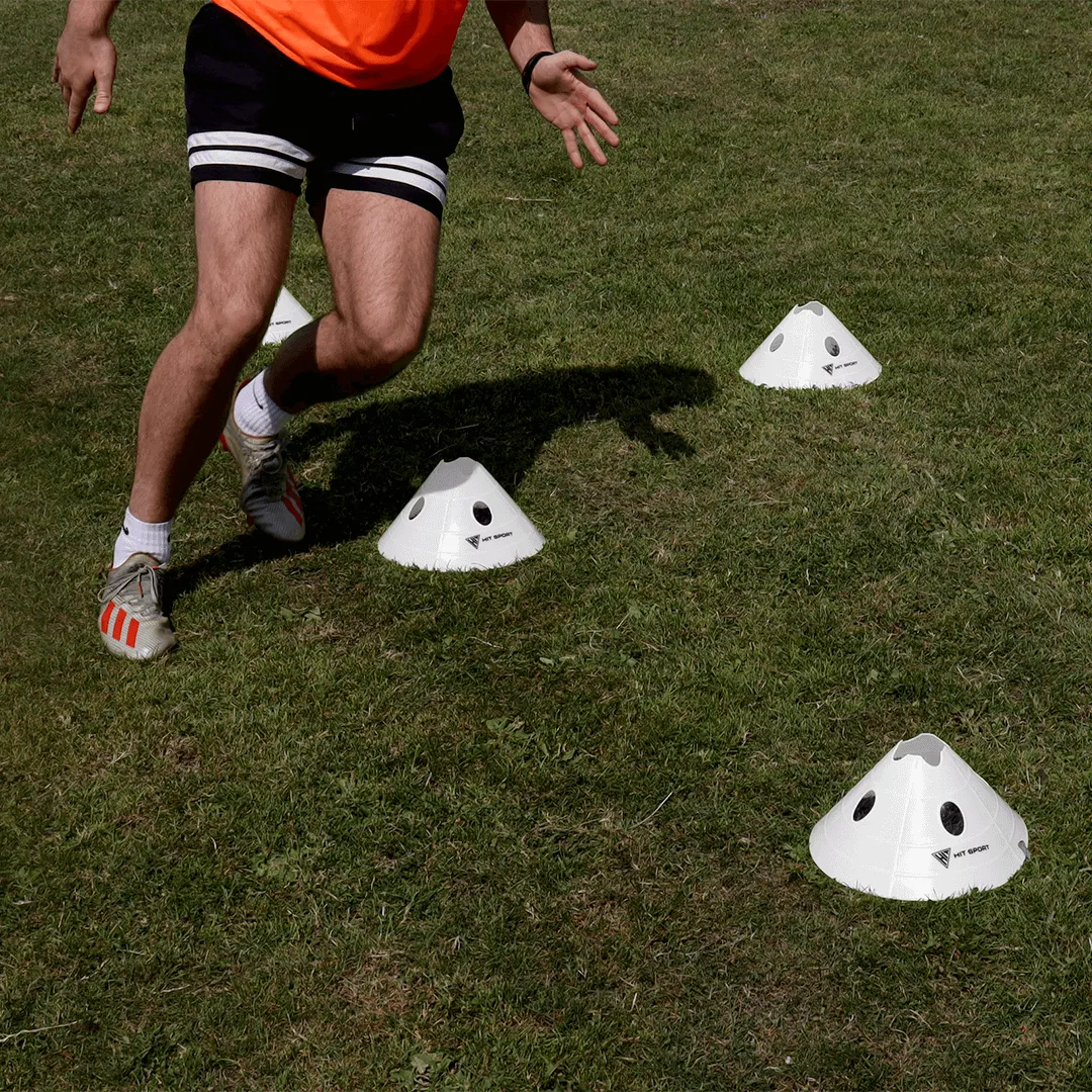 Hit Sport Giant Saucer Cones | 20 White Cones