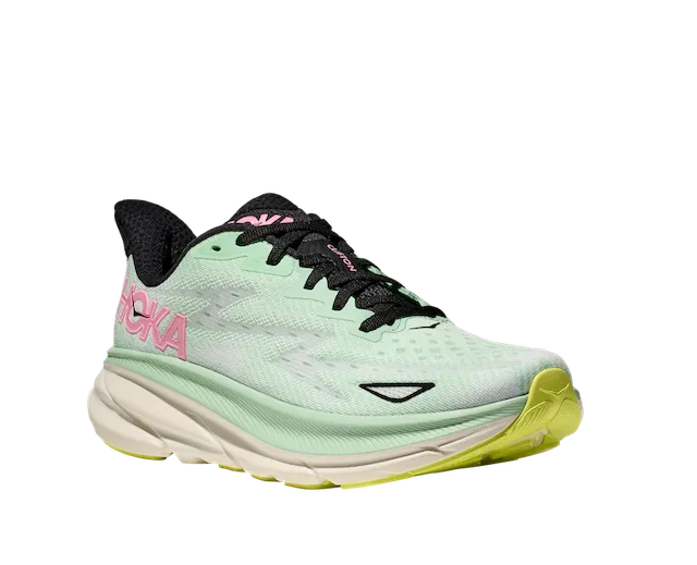 HOKA Women's Clifton 9 Mint Fluorite/Snow Melt