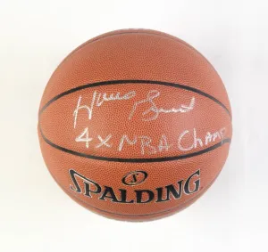 Horace Grant Signed Basketball Insc "4xNBA Champ" (Beckett) Bulls, Magic, Lakers