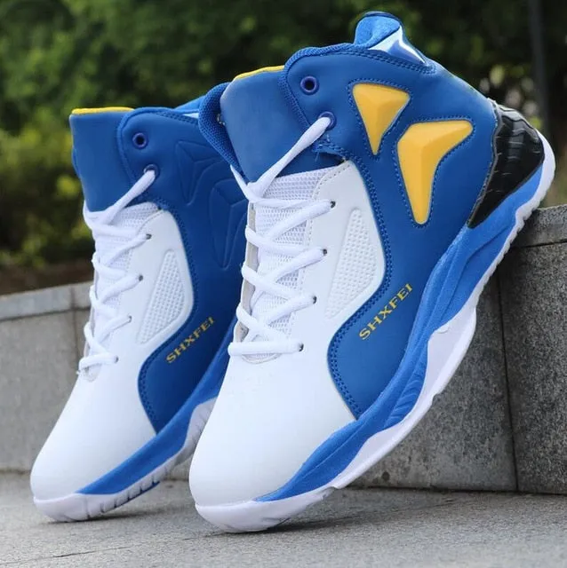 Hot Sale Basketball Shoes Comfortable High Top Training Boots Ankle Boots Outdoor Men Sneakers Athletic Sport shoes