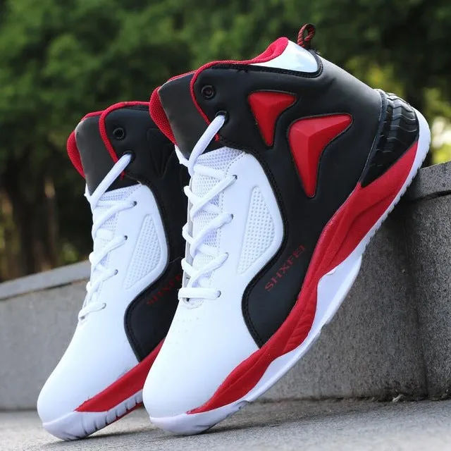 Hot Sale Basketball Shoes Comfortable High Top Training Boots Ankle Boots Outdoor Men Sneakers Athletic Sport shoes