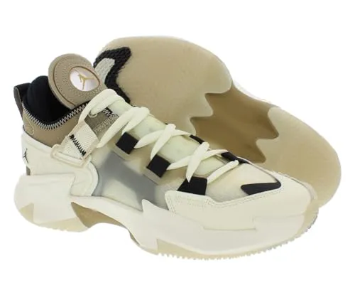 Jordan Boy's Why Not .5 (Big Kid) Coconut Milk/Black/Khaki/Rattan 5 Big Kid M