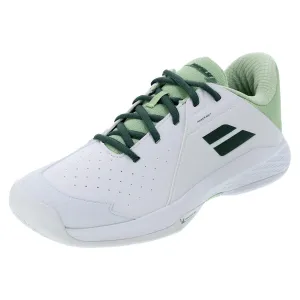 Juniors` Propulse Tennis Shoes White and Dark Green