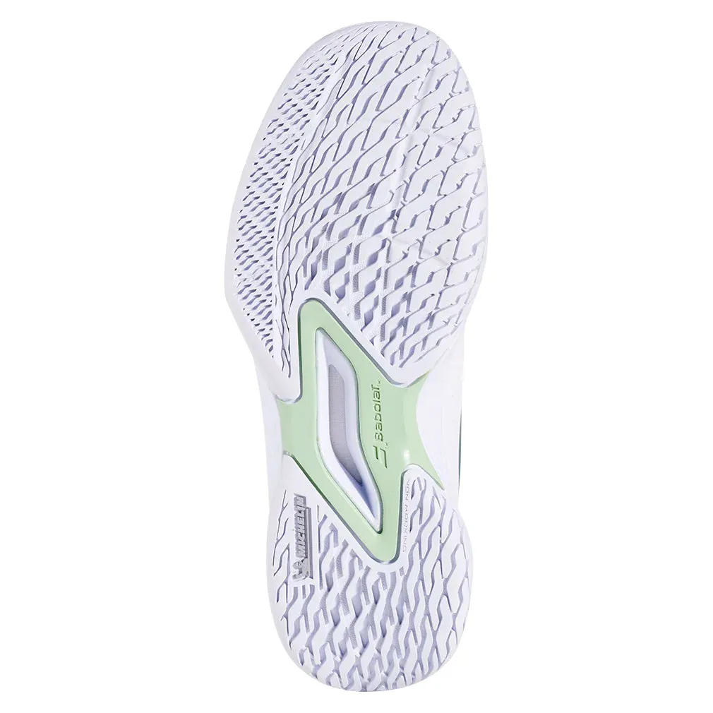 Juniors` Propulse Tennis Shoes White and Dark Green