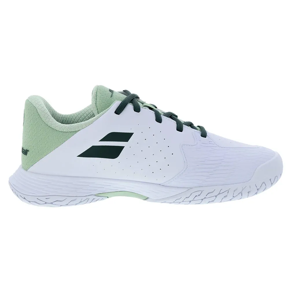 Juniors` Propulse Tennis Shoes White and Dark Green