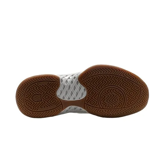 K-Swiss Hypercourt Express 2 Bright White & Gum Women's Indoor Court Shoes