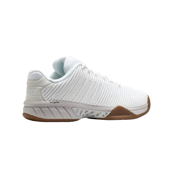 K-Swiss Hypercourt Express 2 Bright White & Gum Women's Indoor Court Shoes