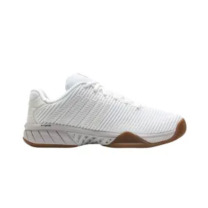K-Swiss Hypercourt Express 2 Bright White & Gum Women's Indoor Court Shoes