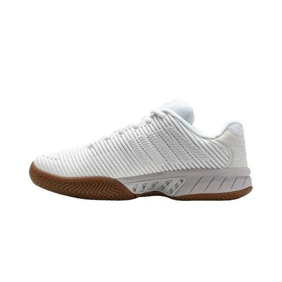 K-Swiss Hypercourt Express 2 Bright White & Gum Women's Indoor Court Shoes