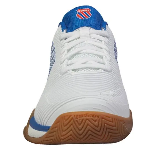 K-Swiss Hypercourt Express 2 White & Red Men's Indoor Court Shoes