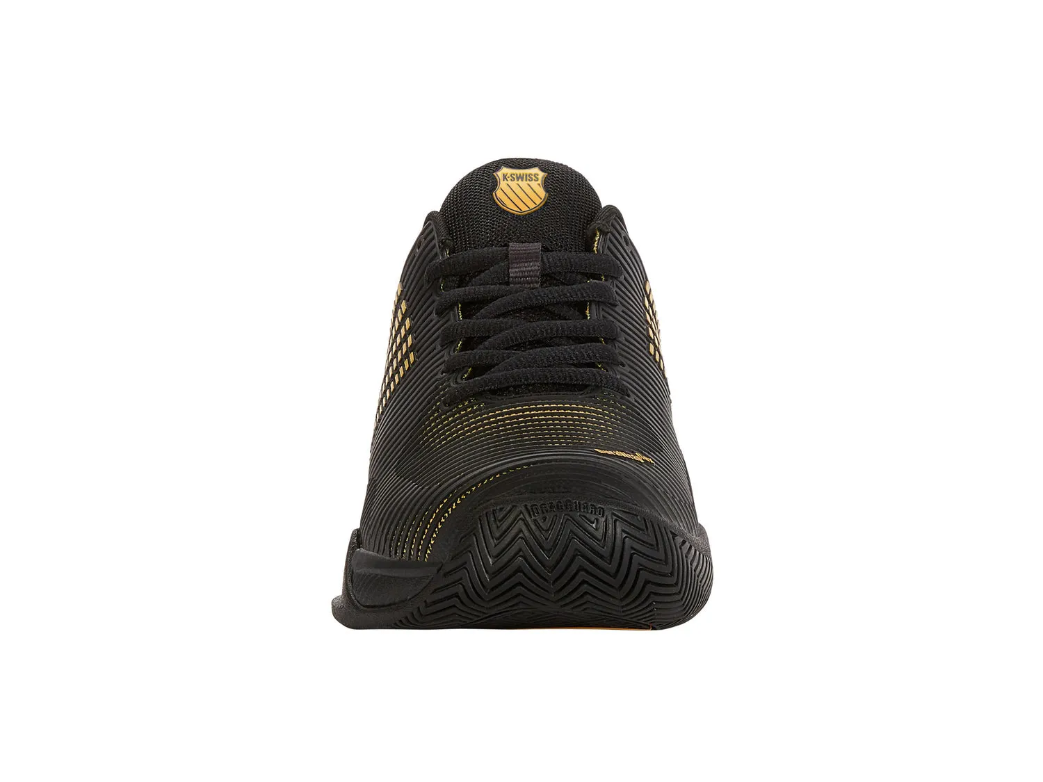 K-Swiss Men's Hypercourt Express 2 Tennis Shoes in Moonless Night/Amber Yellow
