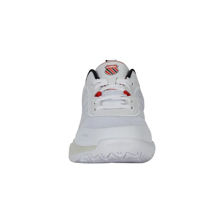 K-Swiss Ultra Court White, Black, and Mars Men's Tennis Shoes