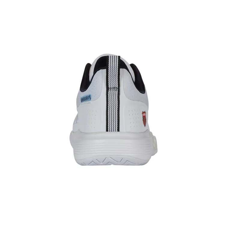 K-Swiss Ultra Court White, Black, and Mars Men's Tennis Shoes