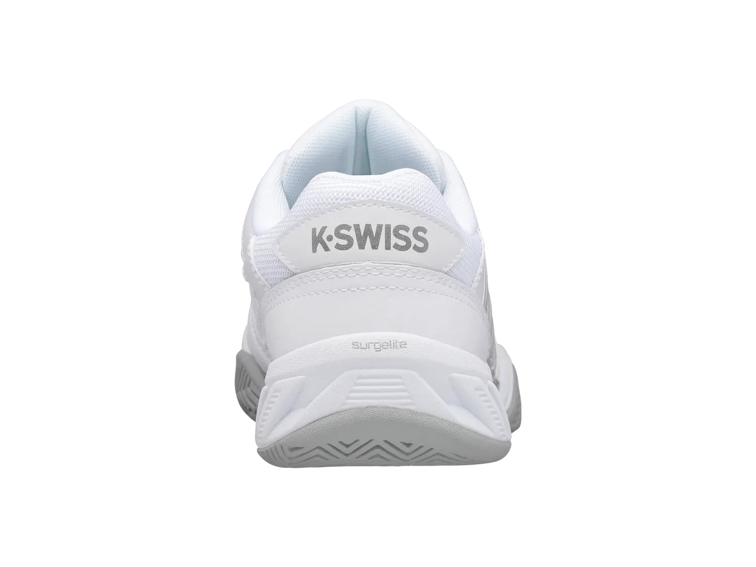 K-Swiss Varsity Bigshot Light 4 VARSITY Tennis Shoes in White/High-Rise/Silver