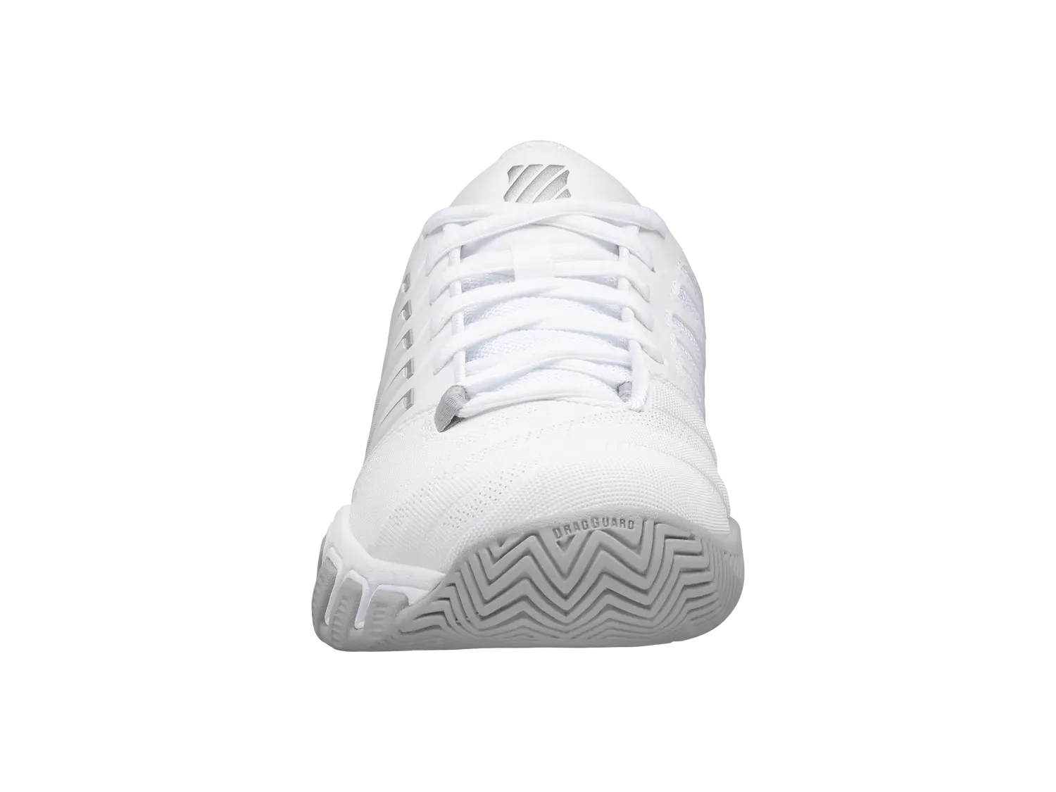 K-Swiss Varsity Bigshot Light 4 VARSITY Tennis Shoes in White/High-Rise/Silver