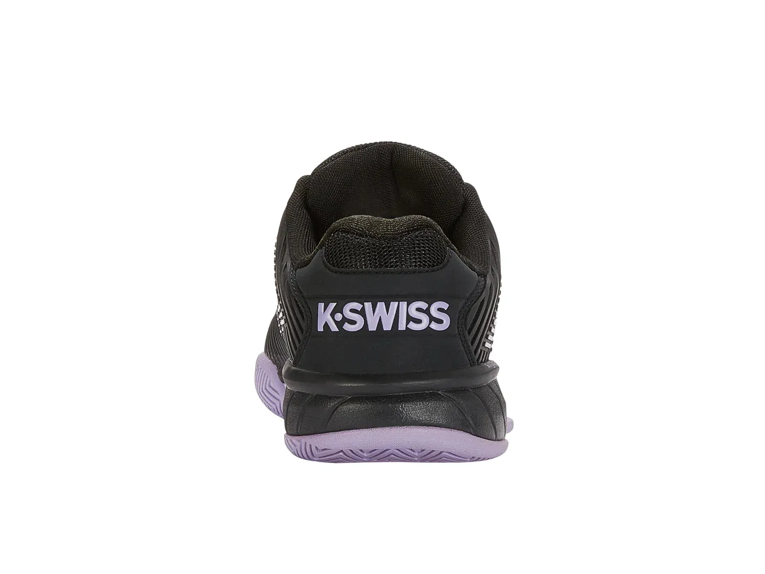 K-Swiss Women's Hypercourt Express 2 Tennis Shoes in Moonless Night/Purple Rose/White