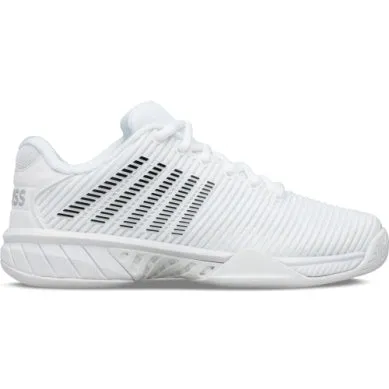 K-Swiss Women's Hypercourt Express 2 Tennis Shoes in White/Black