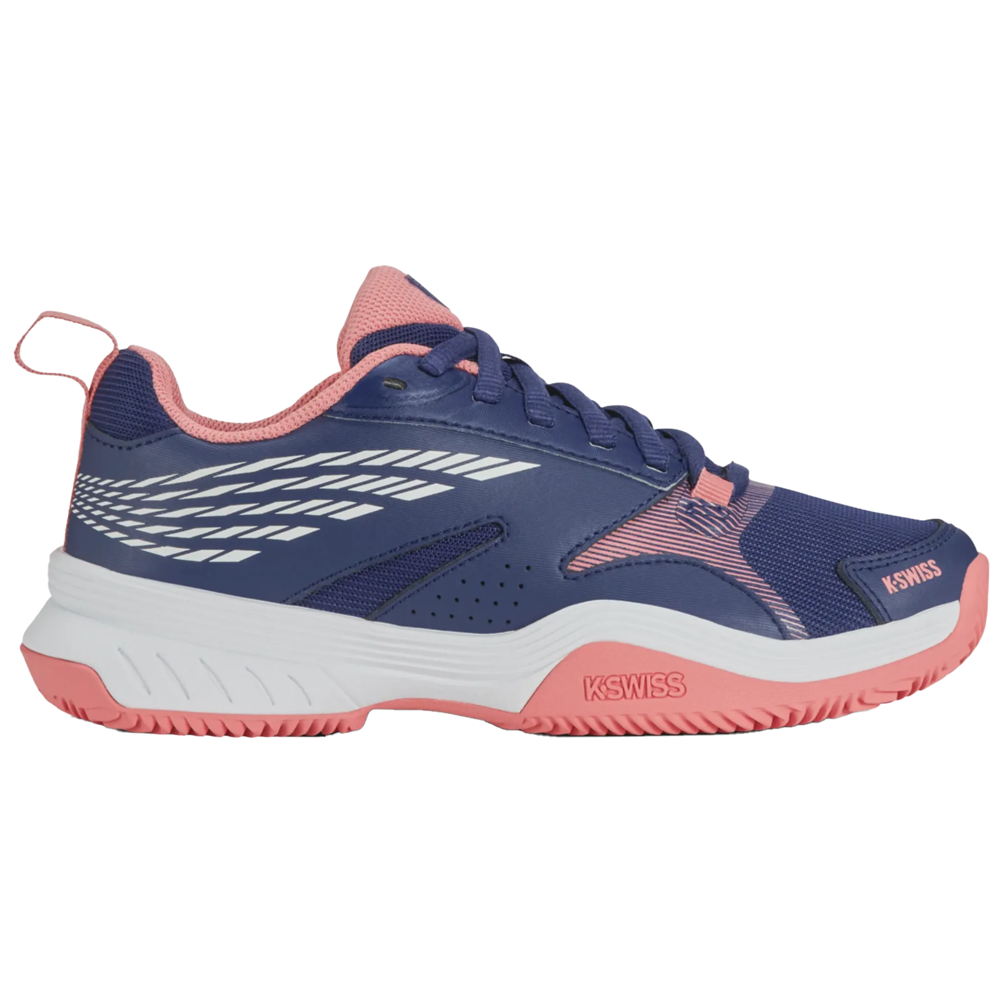 K-Swiss Women's Speedex HB Estate Blue/ White/ Strawberry Ice