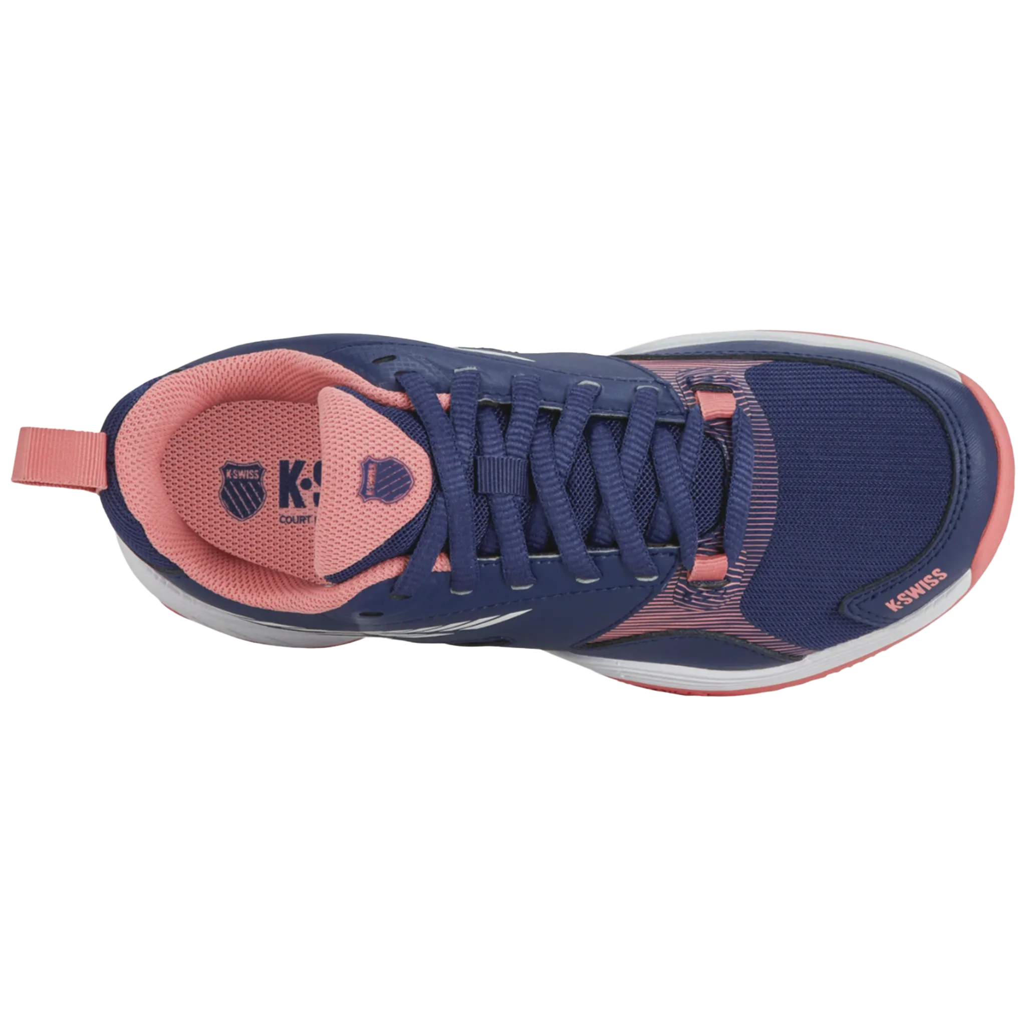 K-Swiss Women's Speedex HB Estate Blue/ White/ Strawberry Ice