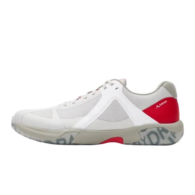 Kanso DragonFly Grey & Red Indoor Court Shoes