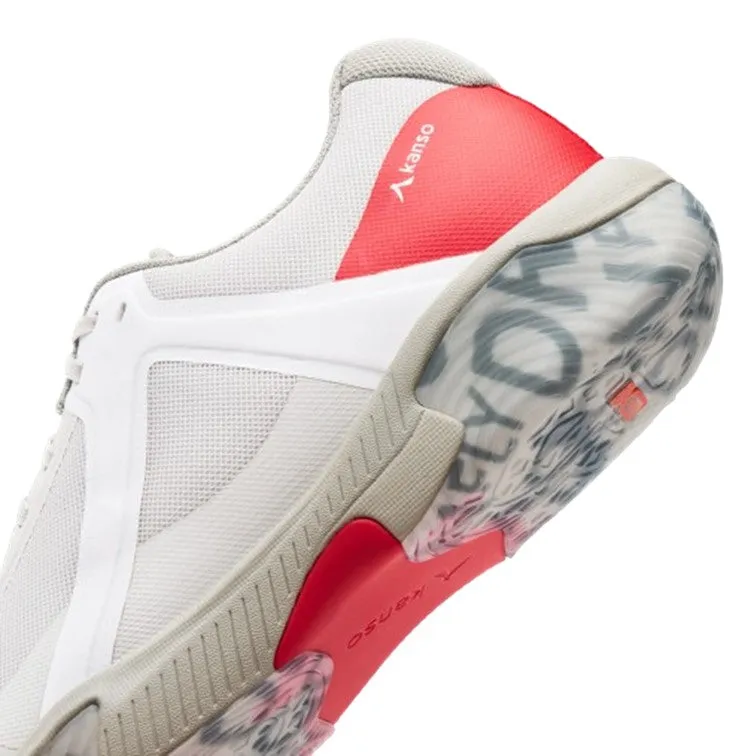Kanso DragonFly Grey & Red Indoor Court Shoes
