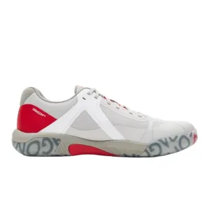 Kanso DragonFly Grey & Red Indoor Court Shoes
