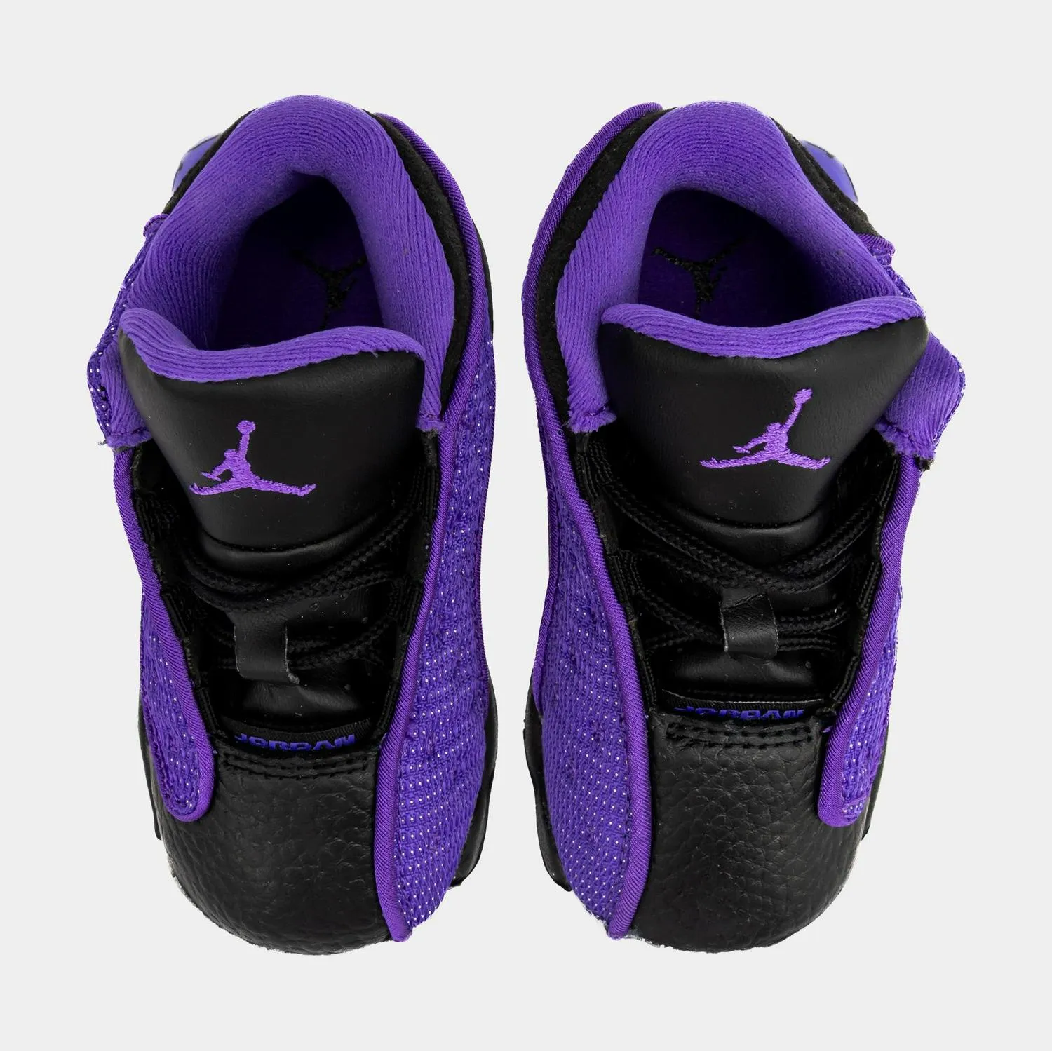 Kids Nike Air Jordan 13 Retro Venom TD Black Purple FD4647-501 Shoe Sneaker