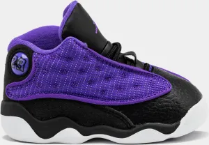 Kids Nike Air Jordan 13 Retro Venom TD Black Purple FD4647-501 Shoe Sneaker