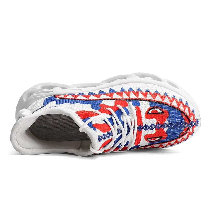 Kids Sneakers Comfortable Shark Shoes Twist Bottom Trainers
