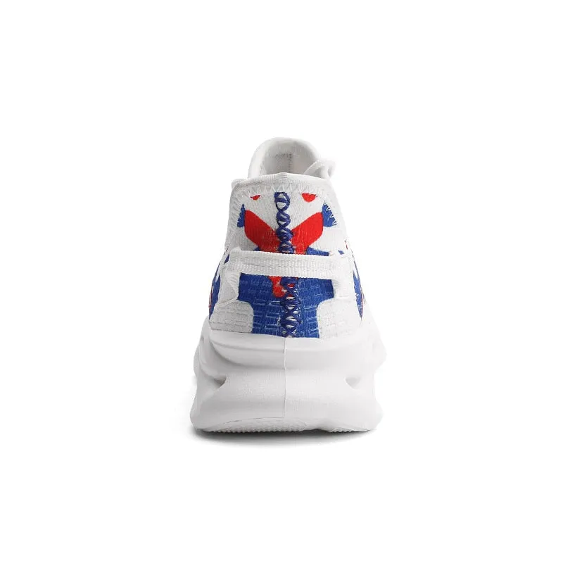 Kids Sneakers Comfortable Shark Shoes Twist Bottom Trainers
