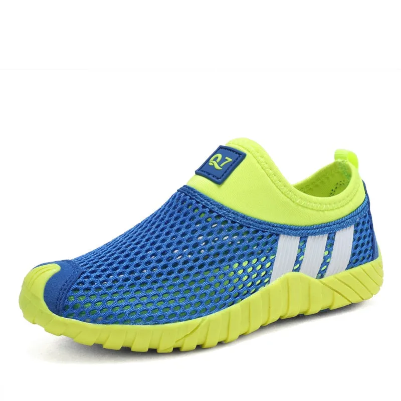 Kids Sneakers New Running Shoes Mesh Breathable Lightweight Running Shoes