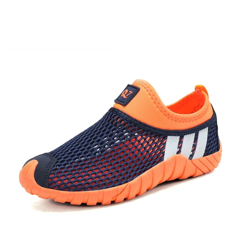 Kids Sneakers New Running Shoes Mesh Breathable Lightweight Running Shoes
