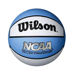 Killer Crossover Basketball, Carolina Blue/White, Intermediate 28.5-Inch