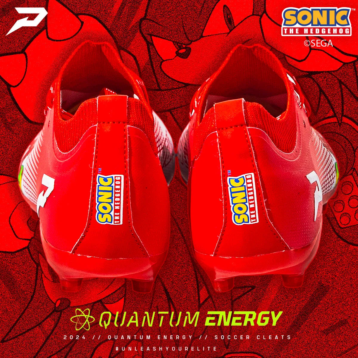 Knuckles the Echidna All Purpose Cleats - Quantum Energy by Phenom Elite