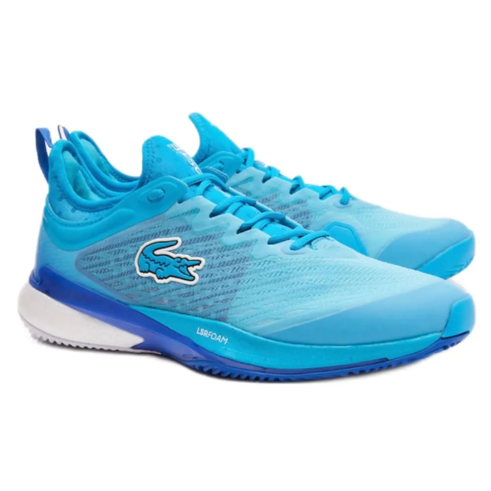 Lacoste AG-LT23 Lite Men's Tennis Shoes (Blue/White)