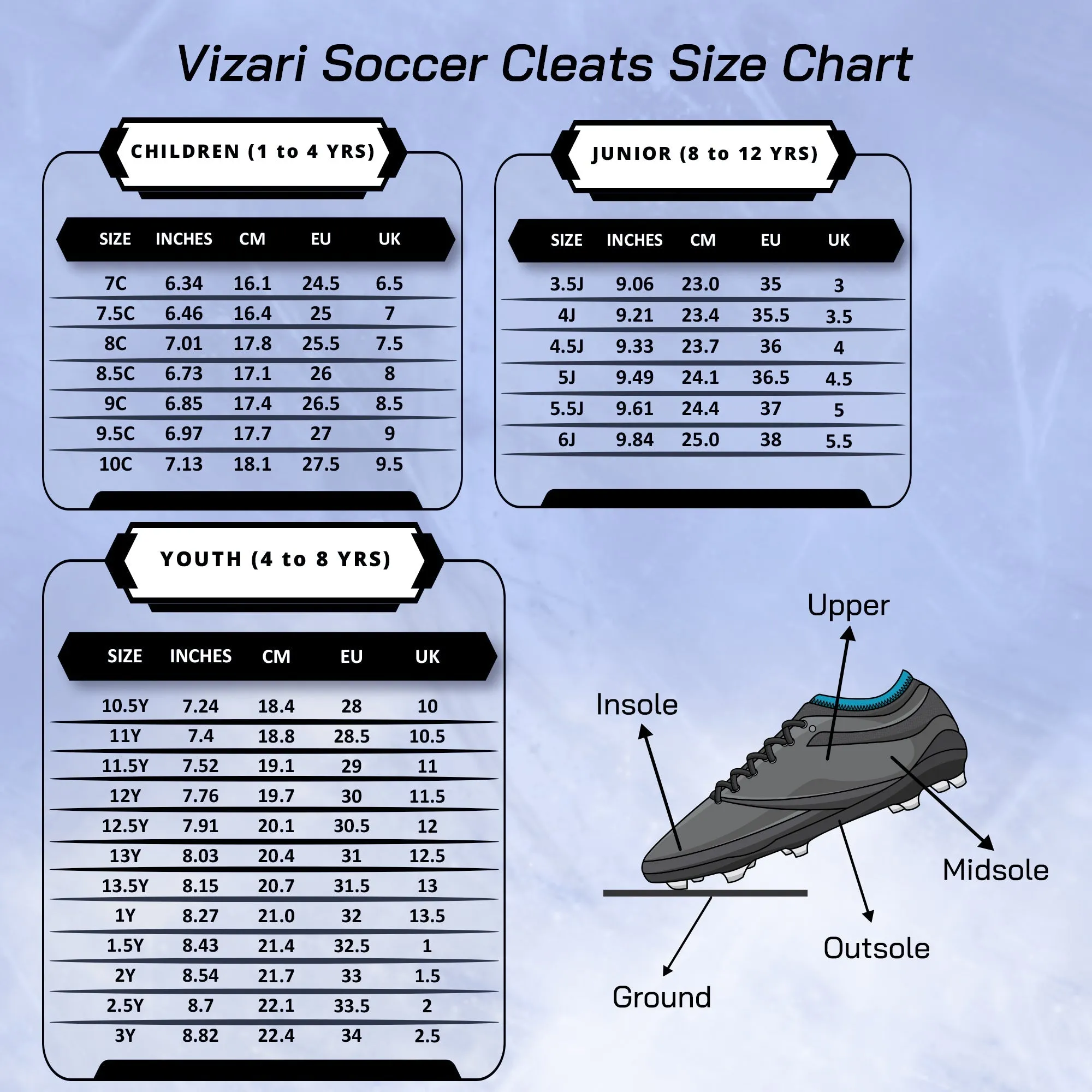 Liga Firm Ground Soccer Shoes-Black/Blue