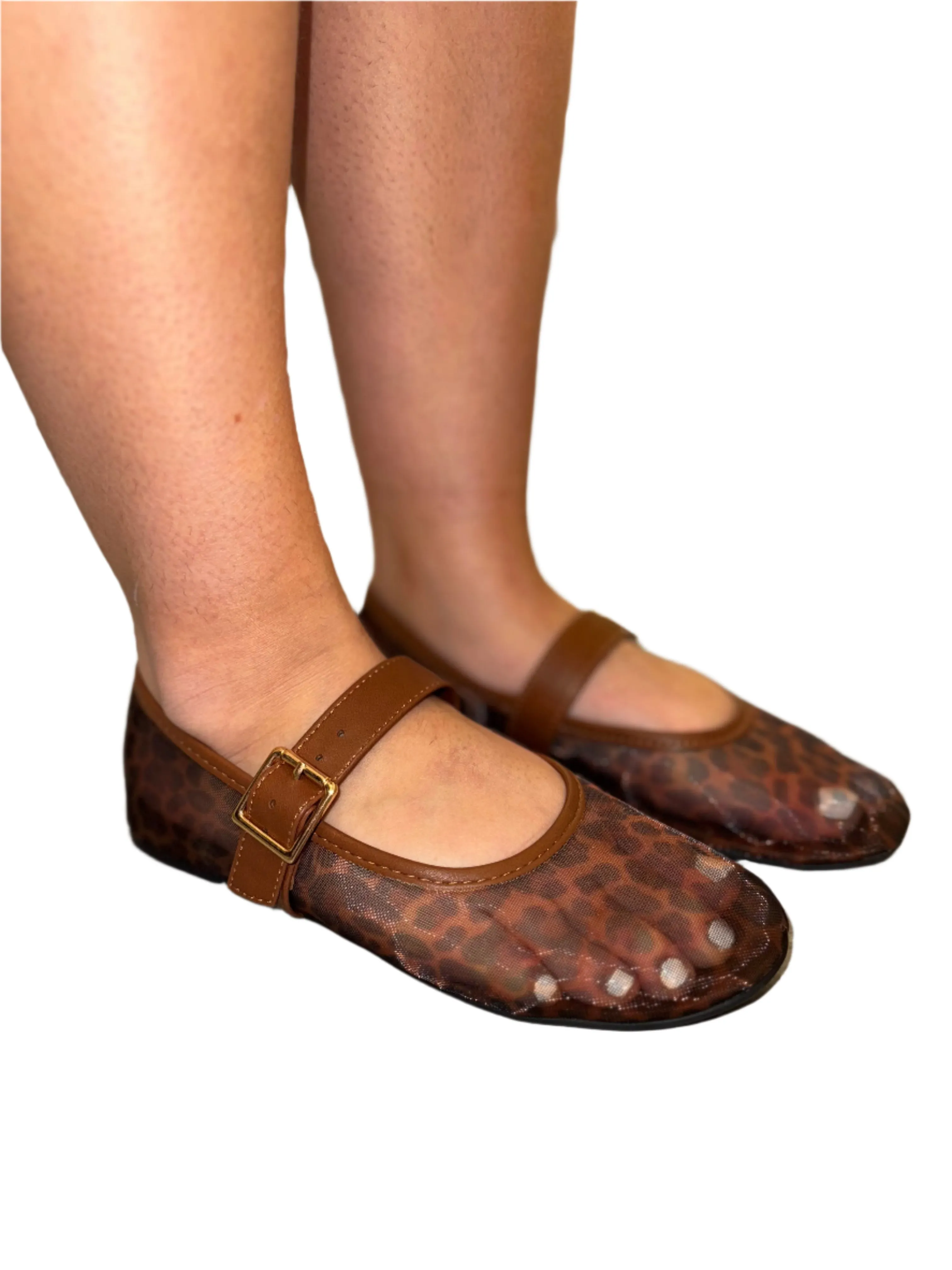 LIGHTWEIGHT MESH BALLET FLAT JUMBO-S