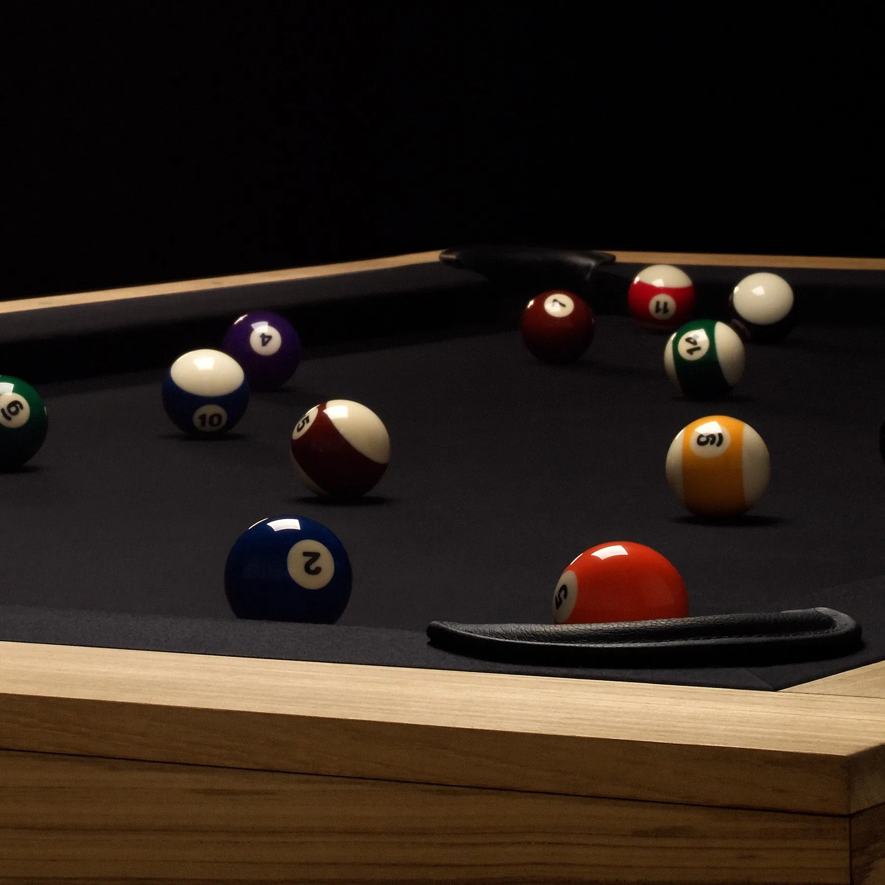 Limited Edition Pool Table - Black