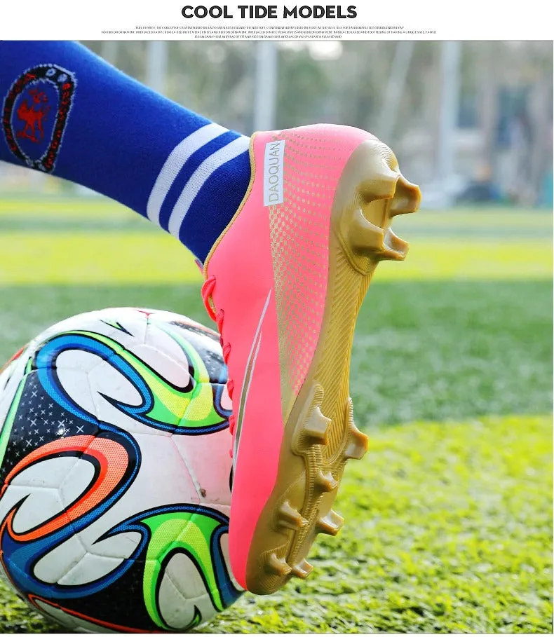 Long Spikes Soccer Shoes Outdoor Training Football Boots Sneakers