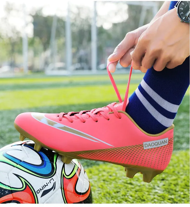 Long Spikes Soccer Shoes Outdoor Training Football Boots Sneakers