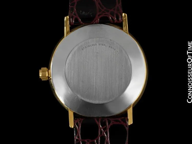 Longines Mens Automatic Watch with Quick-Setting Date - 18K Gold Plated & Stainless Steel SS