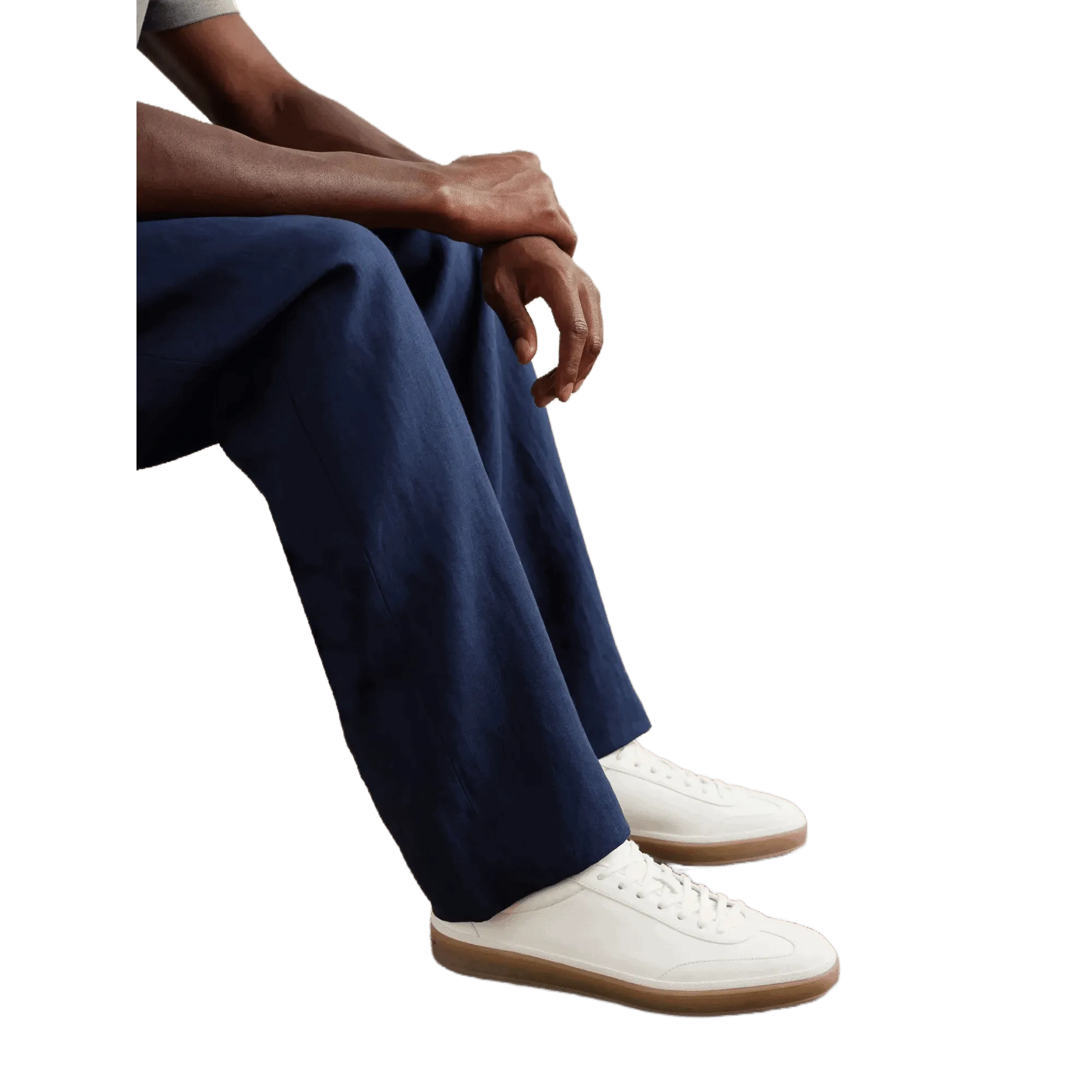 Loro Piana Men's Tennis Walk Sneakers (Deerskin)