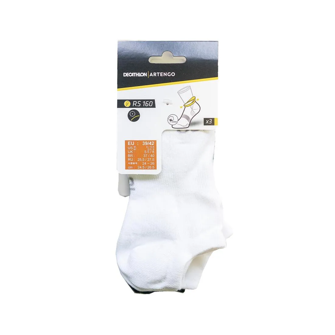 Low Sports Socks Tri-Pack RS 160