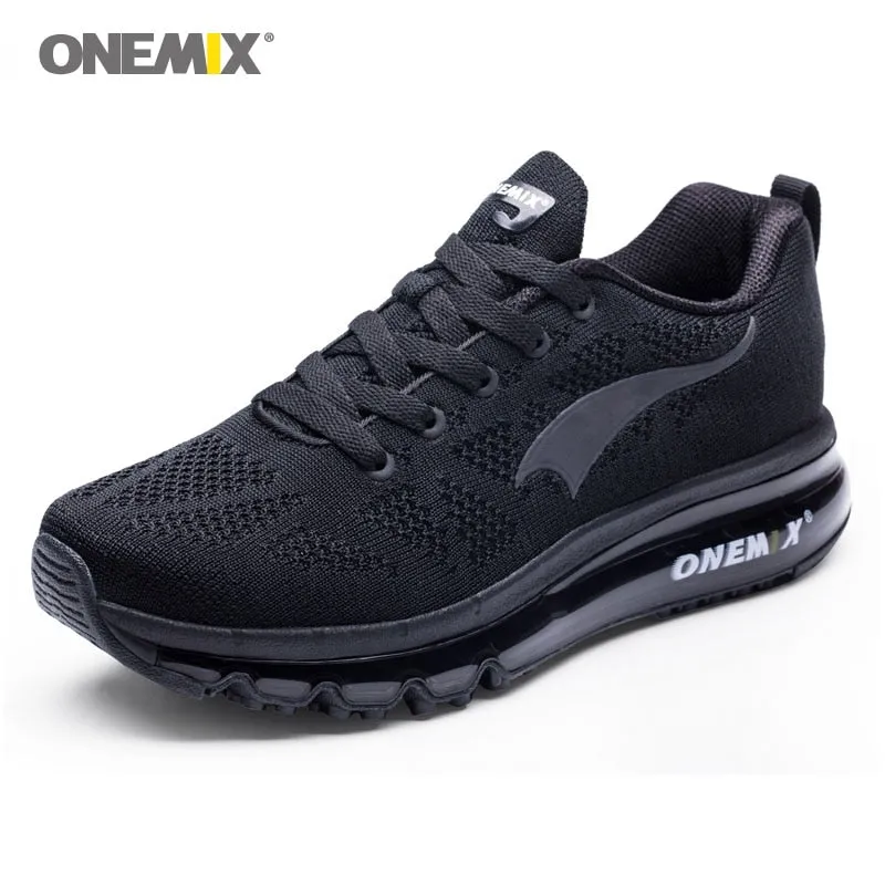 Men Road Running Shoes Mesh Knit Trainers