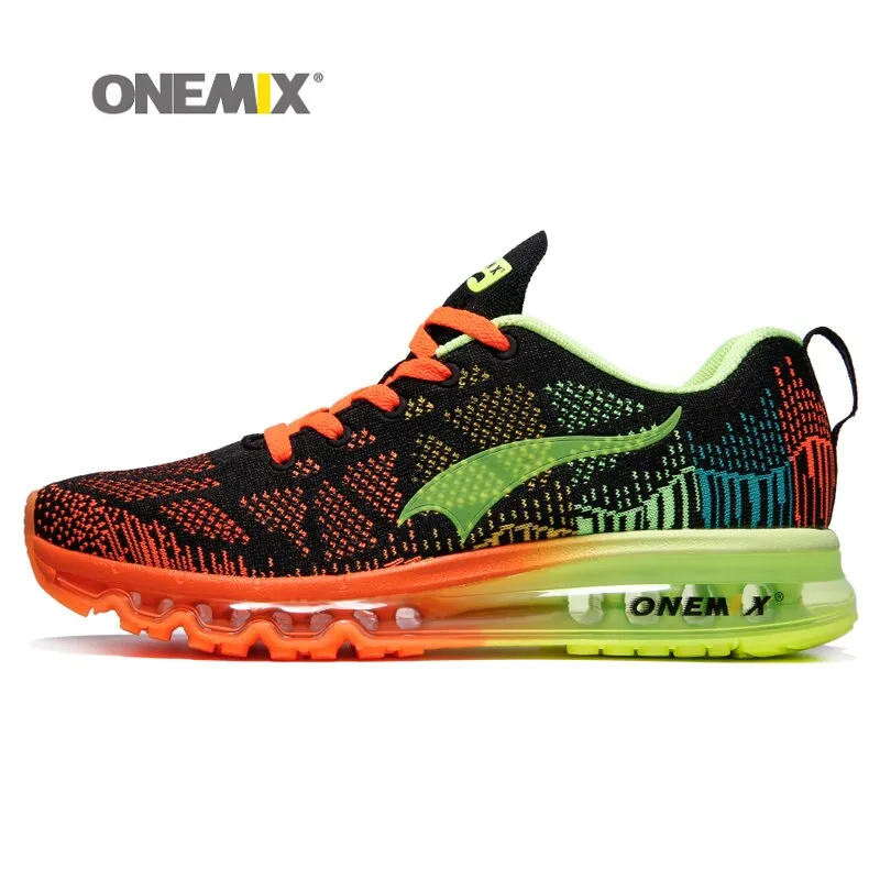 Men Road Running Shoes Mesh Knit Trainers