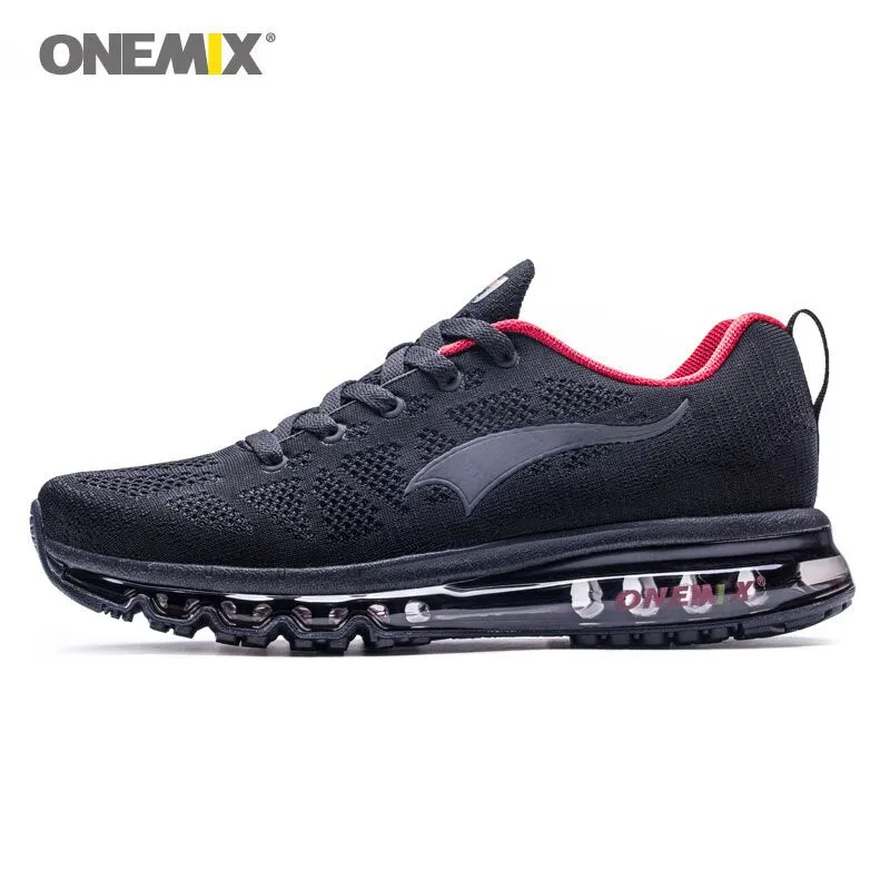 Men Road Running Shoes Mesh Knit Trainers